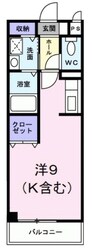 ジュネス3の物件間取画像